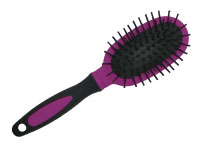 Round handle oval hair comb